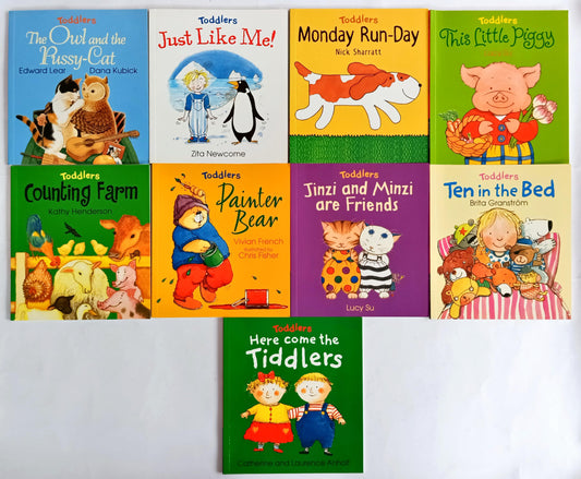 Toddlers Combo Set 2 (9 Books)