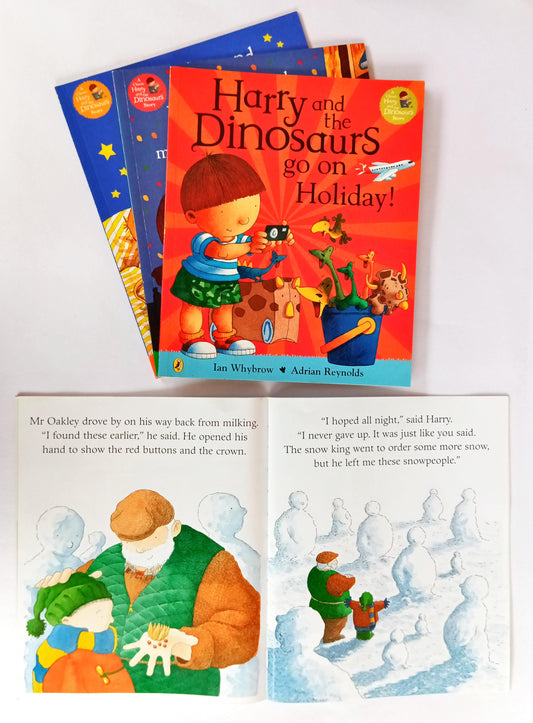 Harry and Dino Set (4 Books)