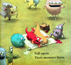 Romping monsters, stomping monsters