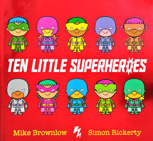 Ten Little Superheroes