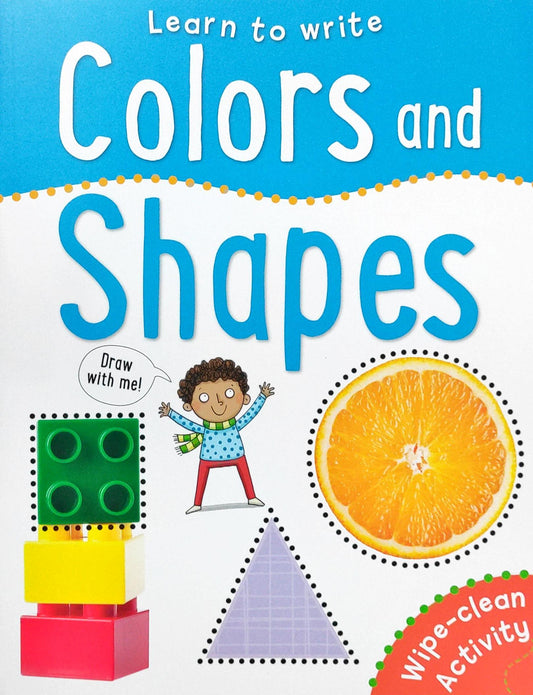 Learn To Write Colours And Shapes( Wipe And Clean)