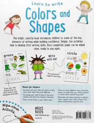 Learn To Write Colours And Shapes( Wipe And Clean)