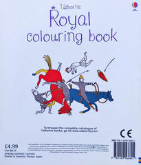 Usborne Royal Colouring Book