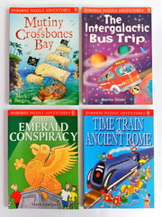 Usborne Puzzle Adventures (4 Books)