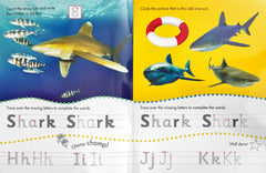 Learn to Write Sharks (Wipe and Clean)