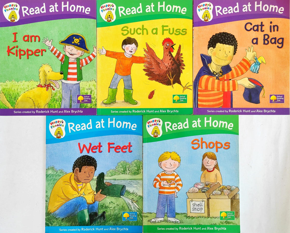 Read at Home Floppy's Phonics  Combo Set 2  (5 Books)