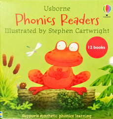 Usborne Phonics Readers Box (12 Books)