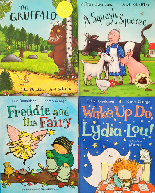 Julia Donaldson Combo Set 25 (4 Books)