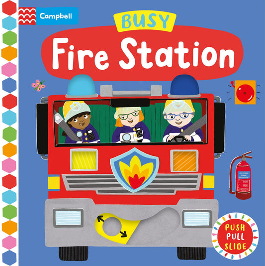 Busy Fire Station ( Push Pull Slide )