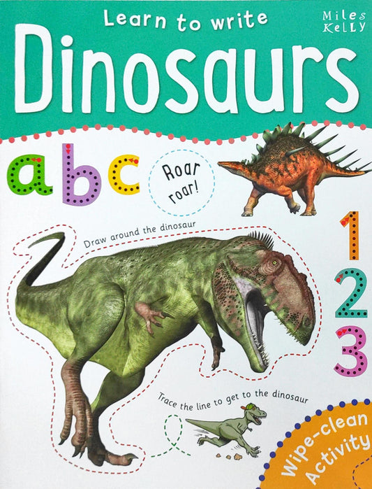 Learn to Write Dinosaurs (Wipe and Clean )