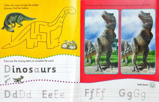 Learn to Write Dinosaurs (Wipe and Clean )