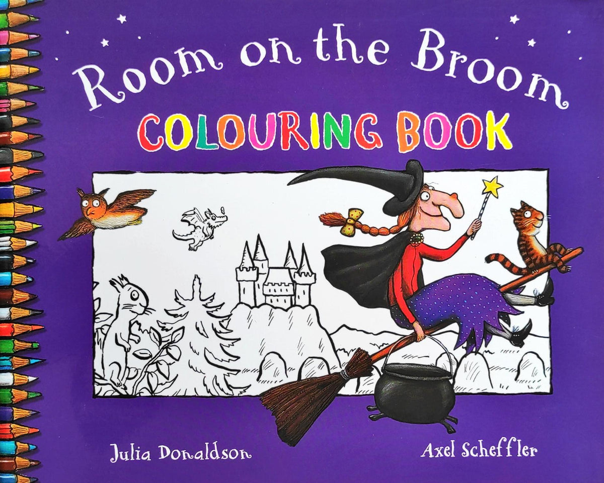 Room on the Broom (Colouring Book)