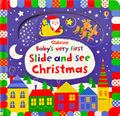 Usborne Baby's Very First Slide and See Christmas (Push Pull)