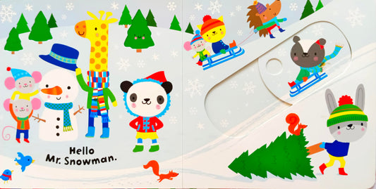 Usborne Baby's Very First Slide and See Christmas (Push Pull)