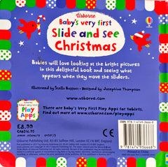 Usborne Baby's Very First Slide and See Christmas (Push Pull)