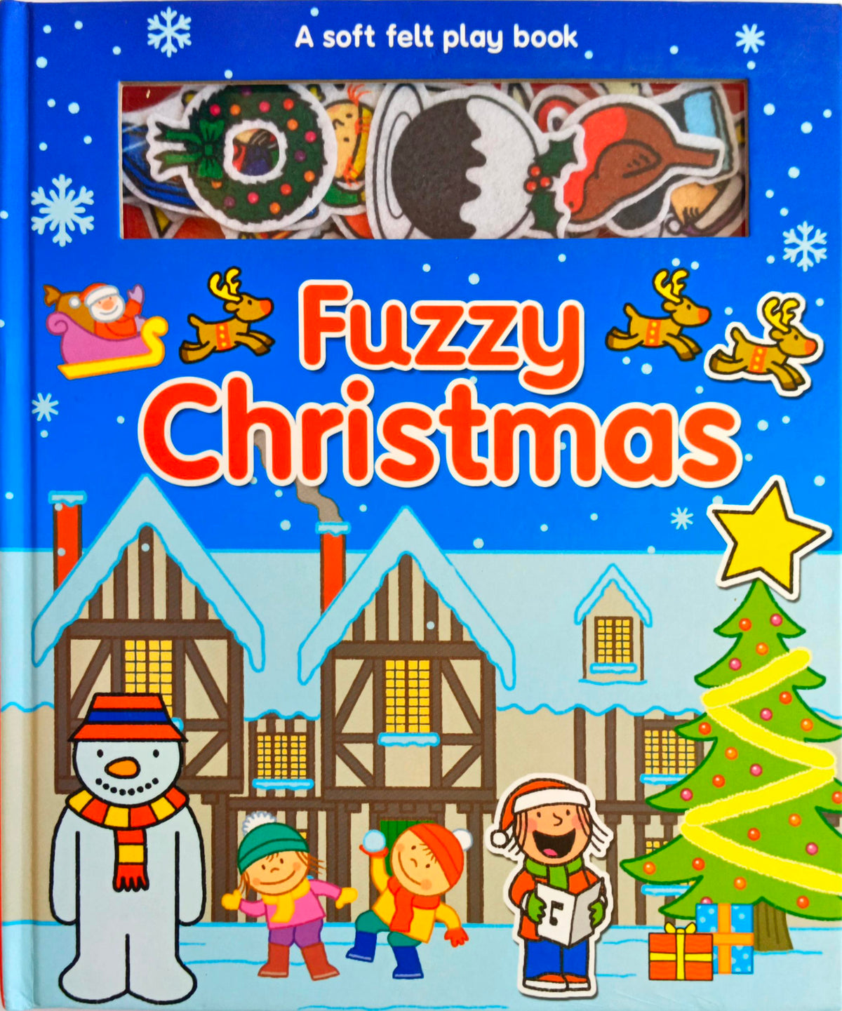 Fuzzy Christmas (Soft Felt Play Book)