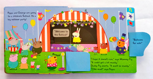 Peppa's Muddy Festival (Flap Book)