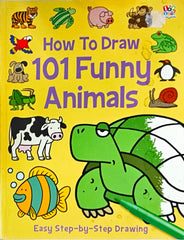 How to Draw 101 Funny Animals