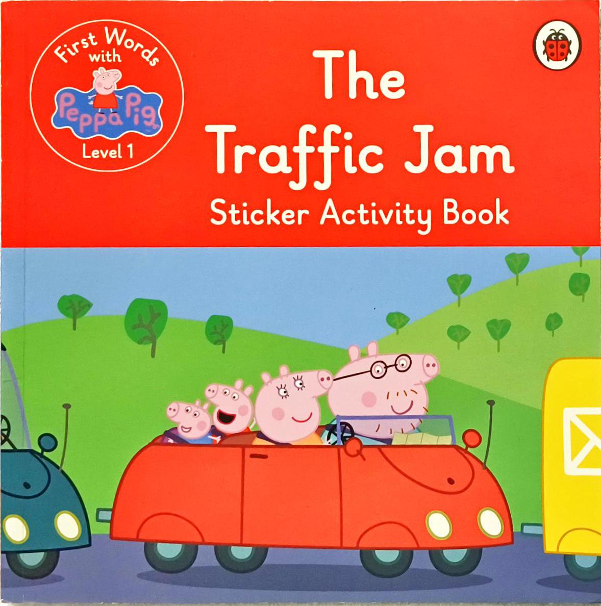 Peppapig The Traffic Jam Sticker Activity Book