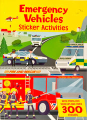 Emergency Vehicles (300 Stickers)