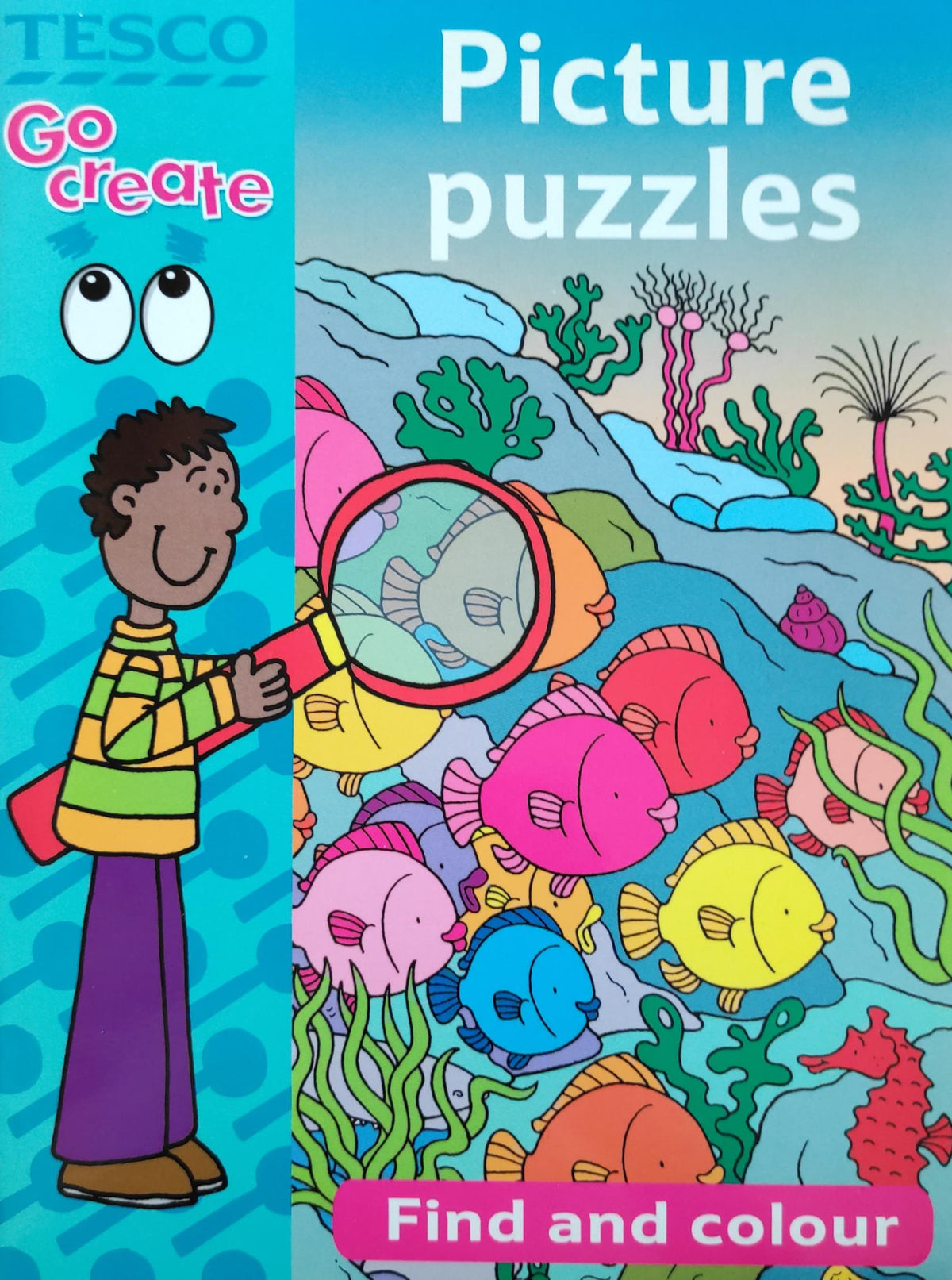 Picture Puzzles (Find and Colour)